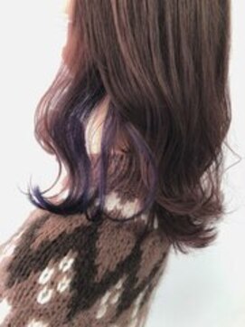 ファースト 郡山店(first) ポイントインナーカラー/ニュアンスカラー/30代40代50代