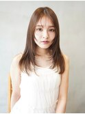 レイヤーカット/ロングレイヤー/顔周りレイヤー
