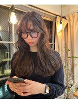 ローレンジウ(LOREN JU)&nbsp;透明感髪質改善ベージュダブルカラーミルクティーグレージュ