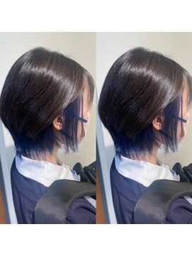 ネオリーブルカ 御茶ノ水店(Neolive Luca) インナーショート×ブルー