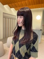 ローレンアオ(LOREN AO)&nbsp;ミルクティベージュオリーブダブルカラーラベンダー