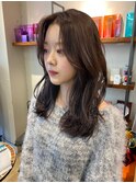 秋のラベンダーブラウン