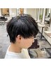 【垢抜けるならコレ】メンズカット+似合わせパーマ+2stepトリートメント