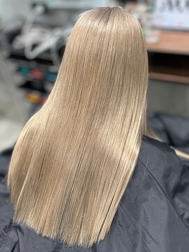 オルズ 渋谷(ALLZ) ブロンドケアブリーチハイトーンカラー髪質改善トリートメント