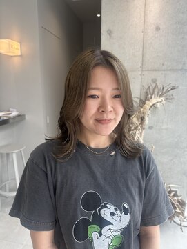 カケル(×.) ほうじ茶ラテカラー/ラテカラー/ミディアムレイヤー