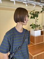 ロジェ(loje)&nbsp;20代30代40代 ミニボブ/透明感/暗めカラー