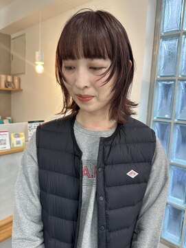 ナウアズ(now as.) 顔まわりレイヤーボブ