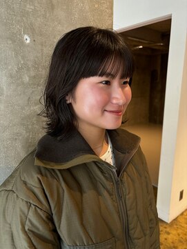 ハマモト ミディアムパーマ