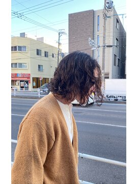 ダーチャ(Datsche) ボブパーマ　アメカジカール　ロン毛パーマ