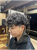 トレンド波巻きパーマ♪