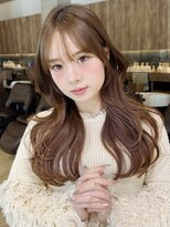 グランド(GRAND)&nbsp;セミロング30代40代ストレートレイヤー前髪なし前髪あり表参道