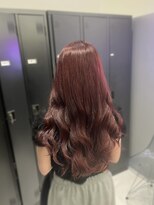アイスプロドバイブルーム 木更津店(ice prod by bloom) 着物ヘア/ダークアッシュ/ミディアムレイヤーカット/木更津