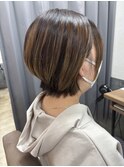 【幅広い年代に人気】纏まる楽なショートボブ