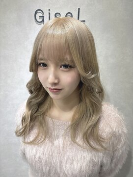 ジゼル 筑紫野(GiseL) ホワイトブロンド/かじ