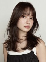 コトナ 越谷店&nbsp;ミディアム レイヤーカット 顔周りレイヤー 透明感 20代30代40代