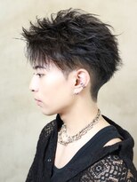 カヴァルバイクロト(KAVAL by KUROT)&nbsp;コンマバング/2ブロック/スパイキーショート