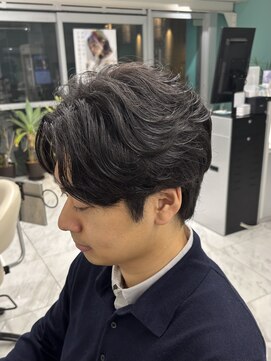 ハーバー(HARBOR) フェザーパーマ/メンズパーマ