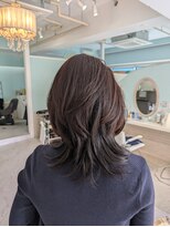 マオヘアー(MAO hair)&nbsp;【MAOｈａｉｒ】　くびれレイヤーミディ