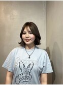 【kana】ワンカラーでできる透明感カラー