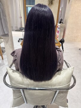 ルスト 成増店(Lust) #ラベンダーカラー#エフェクトブリーチ#髪質改善