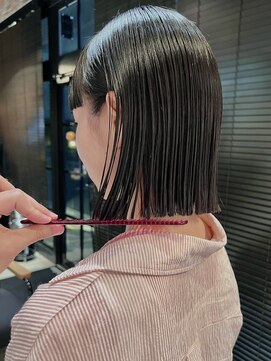 オーガニック アトリエ 大宮(organic+atelier) 春のくびれミニボブ◎20代30代外ハネ×透明感