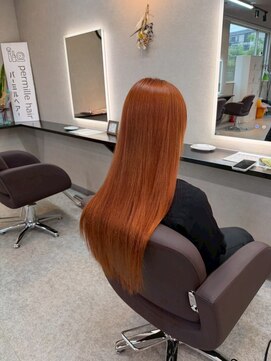 パーミルヘアーピピ(permille hair pipi) オレンジベージュ×髪質改善