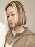 【新規】カット+ハイライトデザインカラ-(ケアブリ-チ使用）￥25300→￥20240