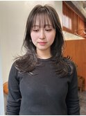 ワンカールレイヤー×透明感カラー