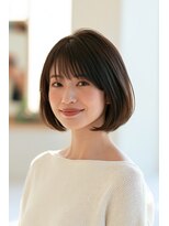 ナップヘアースコヤ(NAP hair Scoya)&nbsp;ナチュラルボブスタイル