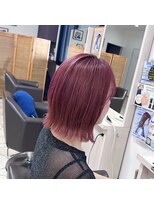 カフェアンドビューティー エスト 越谷(cafe&beauty est)&nbsp;ピンクボブ