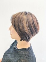 チチョ(chicho)&nbsp;大人ショート//白髪ぼかし//白髪いかし//丸みショート//大人ヘア