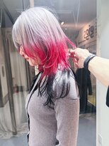 ギグスダブル 栄店(gigs double)&nbsp;デザインカラー　ホワイト　レッド　ブラック