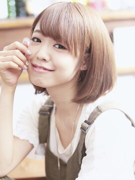美容室チック 大島店(chic) 上司ウケ抜 群☆美ツヤの大人可愛いストレートボブ♪【大島】