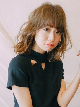 ラシエル 両国店(Laciel) Aラインミディアムボブ