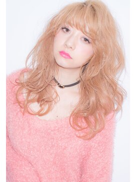 ロンドアベニール 北千住(Lond avenir) 【lond avenir本田奈穂美】無造作、ウェーブパーマヘア