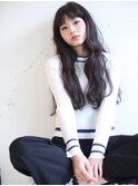 カジュアルロングウェーブ