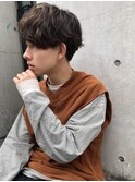 【December】men'sソフトツーブロック前下がりマッシュ
