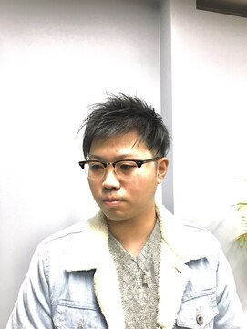 ゲート バーバー スタイル(GATE BAR BER STYLE) サイド、バックはスッキリアシメ