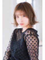 ルミナ オーガニックヘアー(LU3NA organic hair) 重軽感を自在に操ってトレンド感のあるボブを満喫