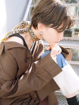 ロジッタ(ROJITHA) 【ROJITHA】外国人風ショートヘア × アッシュブラウン