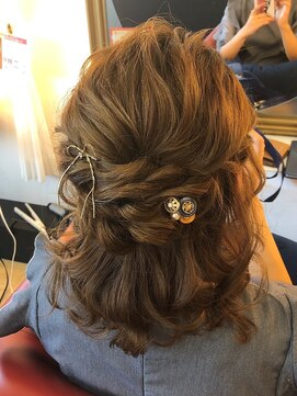 スタジオ ジョイ STUDIO Joy 下垂木店 ハーフアップ