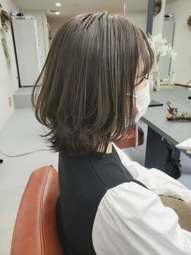 ニコ(nico...) レイヤーたっぷり大人くびれボブ×アディクシーカラー☆