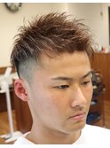 ツーブロックジェットスタイル