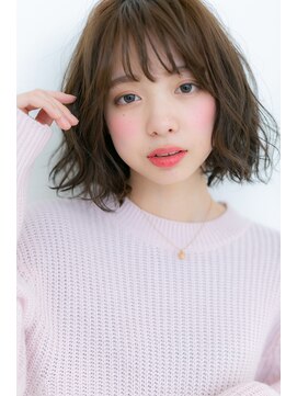 カバーヘア ブリス 大宮西口(COVER HAIR bliss) 大人かわいいインナーカラー小顔外ハネボブX大宮10代20代30代