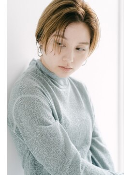 サンクス 品川港南(THK.) ミルクティーベージュ×センシュアルショート