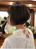 丸みショートボブ