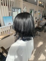 フリーダムメルシー(freedom Merci)&nbsp;■ブルーブラック　ロングボブ