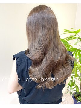 アナザヘアー なんば 高島屋前店(ANAZA hair) ＊韓国風　ヨシンモリ　caffe e llatte brown＊