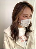フェイスフレーミング×ホワイトベージュ《IVYjoureJun》