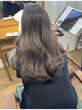 アンダーバーホワイトモデ 河内長野(_WHITE mode) ◎20代30代ロングヘアー大人スタイルショコラカラー大人可愛い